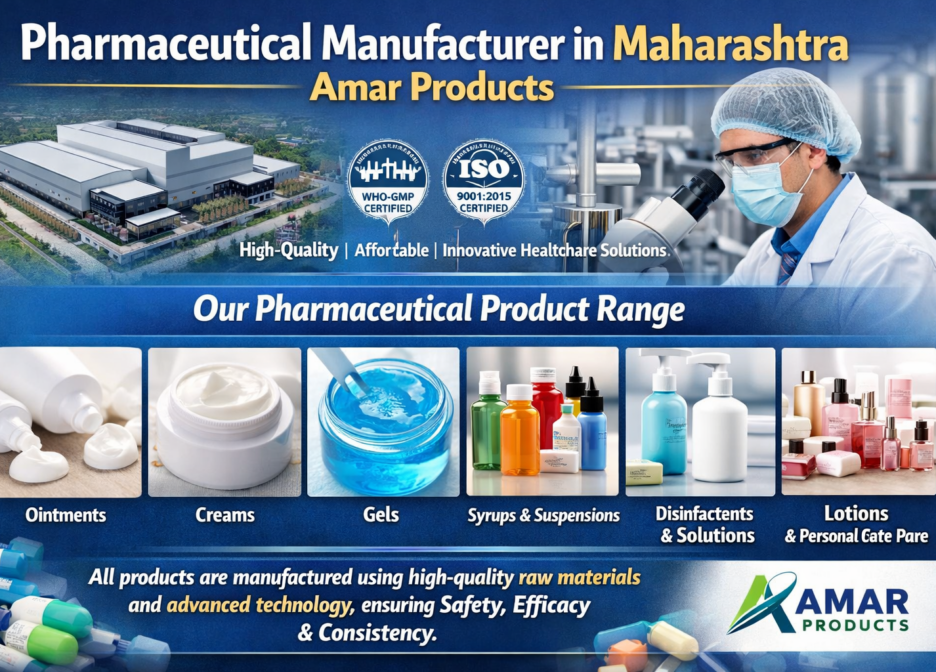 Pharmaceutical Manufacturer in Maharashtra – Amar Products