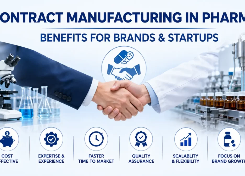 Contract Manufacturing in Pharma: Benefits for Brands & Startups