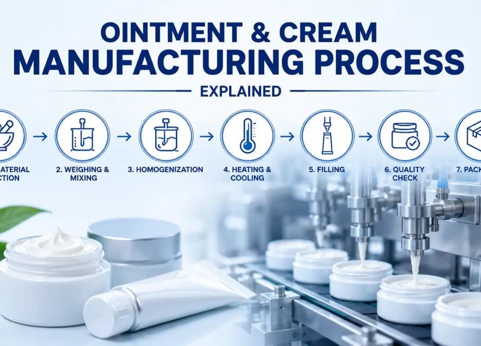 Ointment & Cream Manufacturing Process Explained