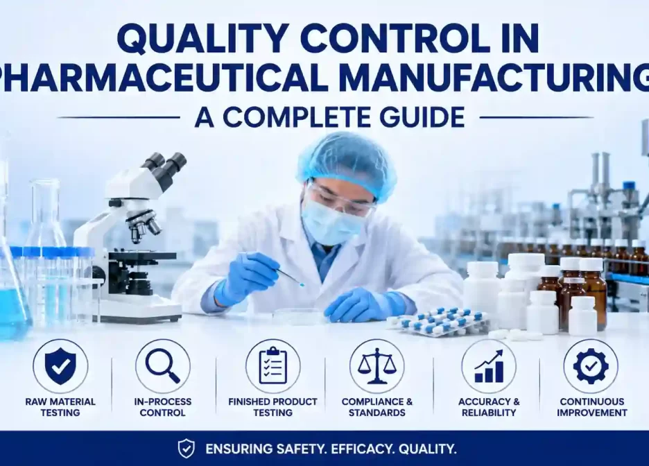 Quality Control in Pharmaceutical Manufacturing: A Complete Guide