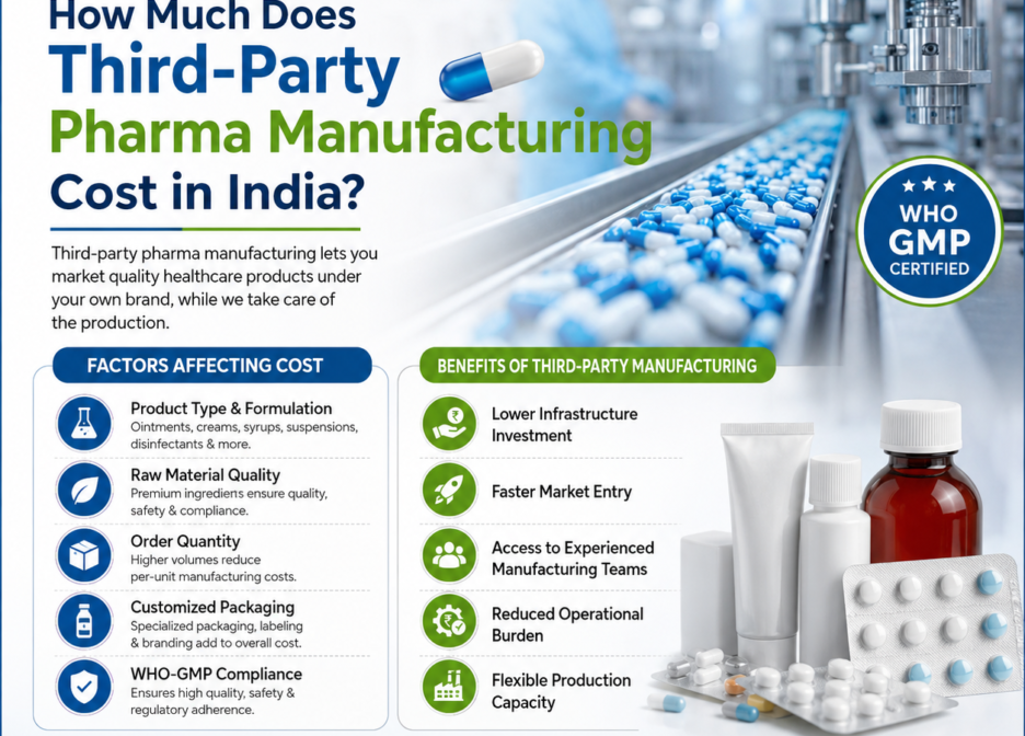 How Much Does Third-Party Pharma Manufacturing Cost in India?